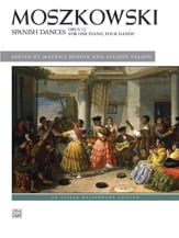 Spanish Dances, Op. 12 piano sheet music cover